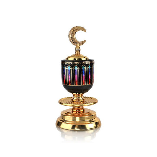 Bakhoor Burner - Black & Golden