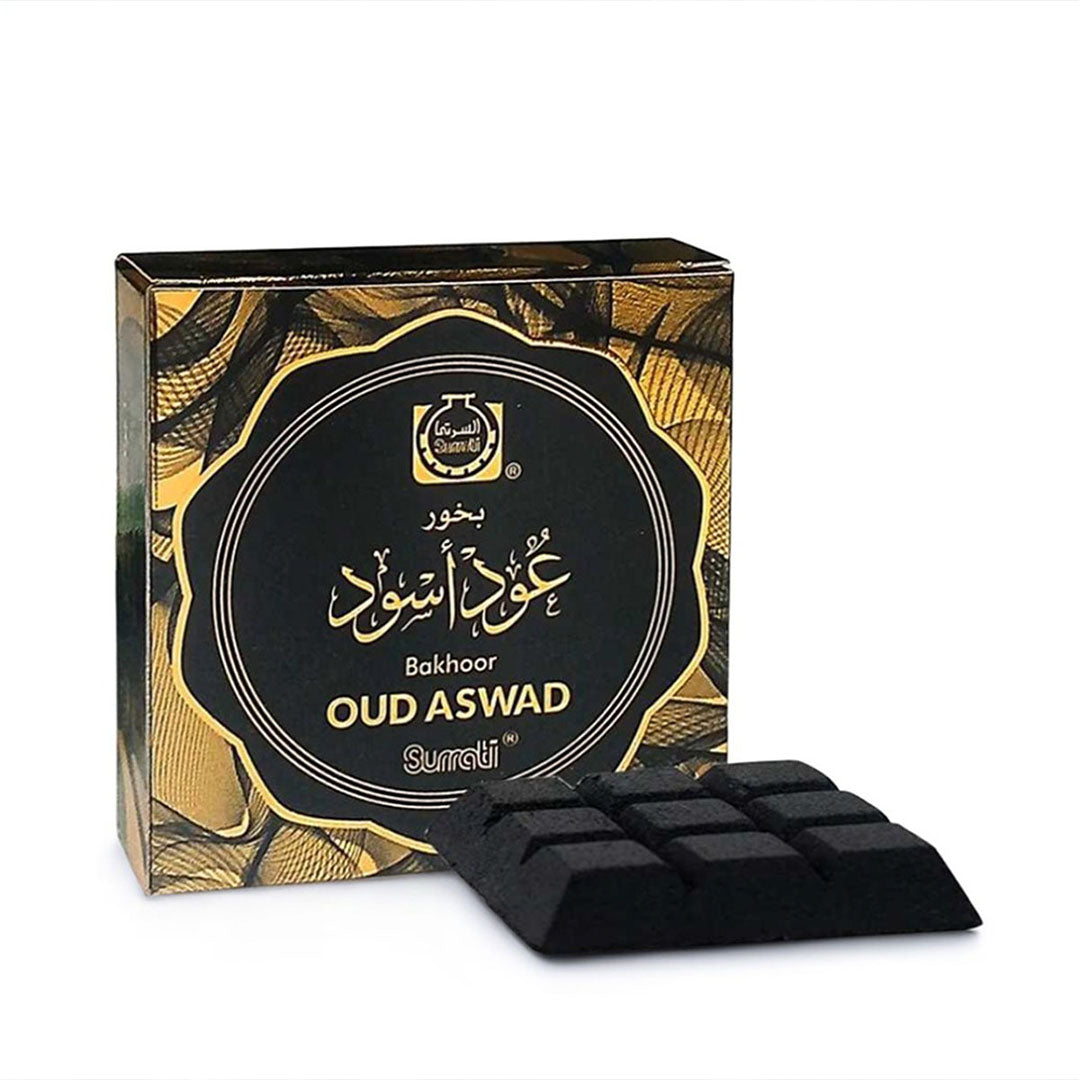 Surrati Bakhoor Oud Aswad Chocolate Form Long Lasting