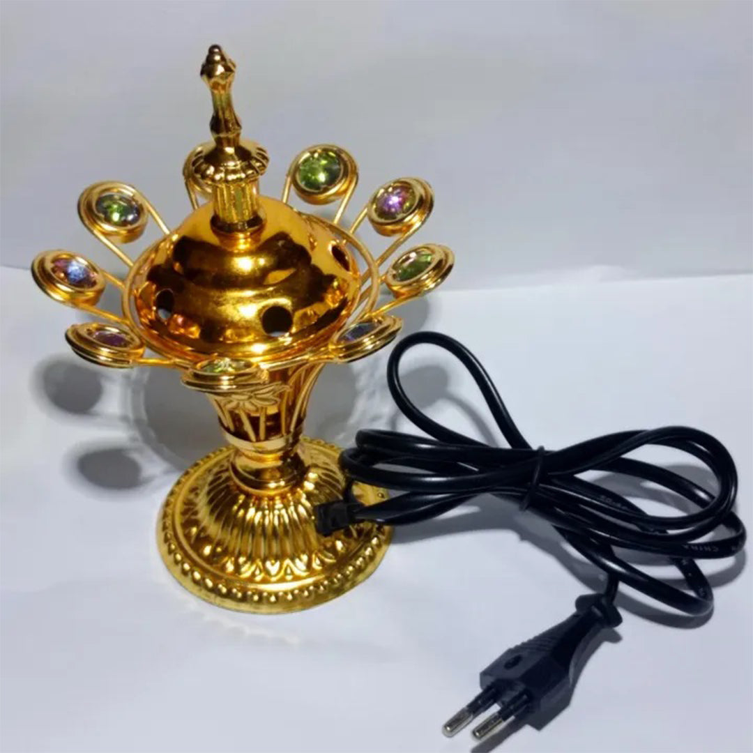 Electric Bakhoor Loban Burner Antique Design