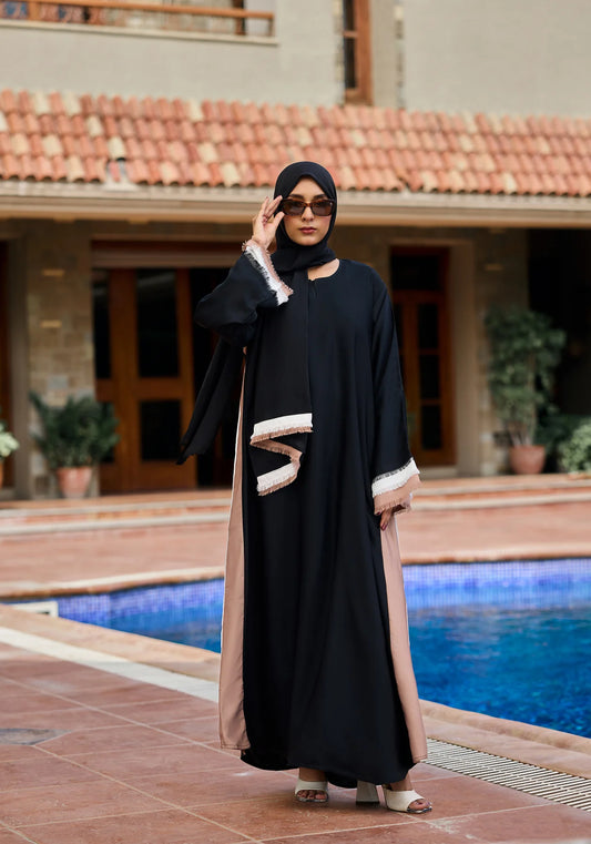 Black Refill Abaya