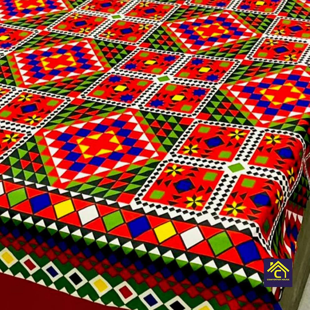 Bedsheet Block Print