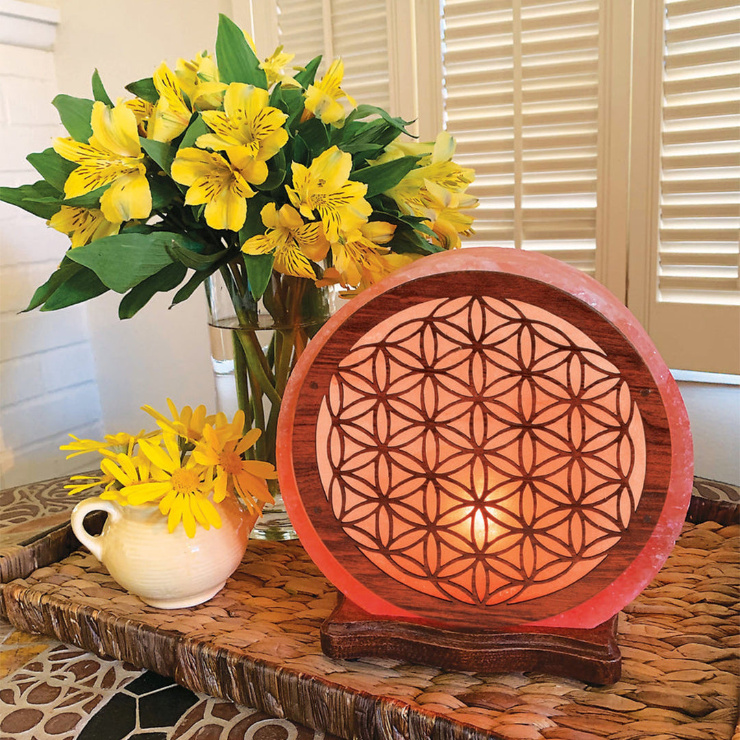 مصباح ملح الهيمالايا الكبير