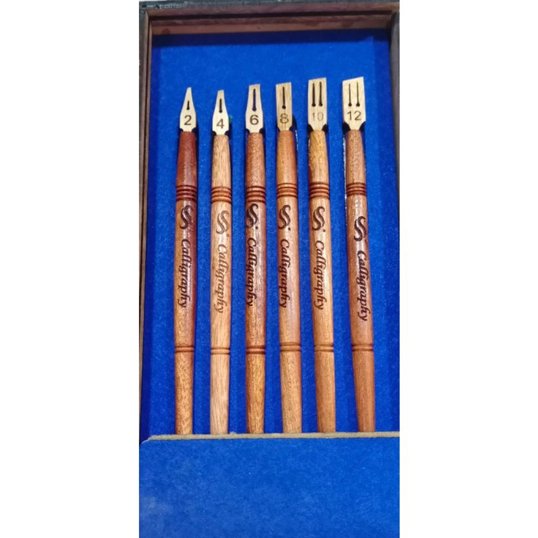 Arabic Calligraphy Tomar Box Qalam 6pcs Small