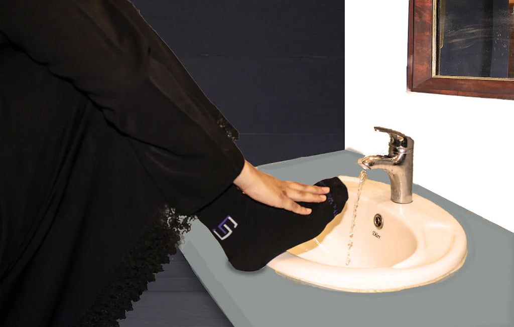 The Best Socks for Ablution | 100% Waterproof, Breathable & Non-Leather | The Wudhu Socks
