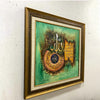 Handmade Painting of Surah Ikhlas Calligraphy with Italian Style Frame