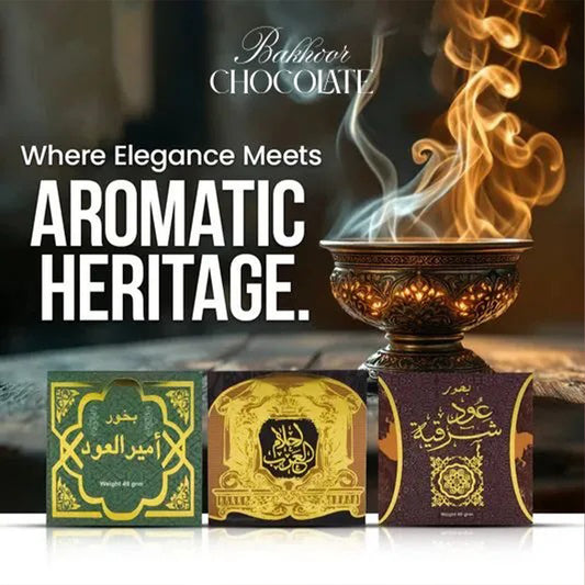 Bakhoor Incense Chocolate Shape