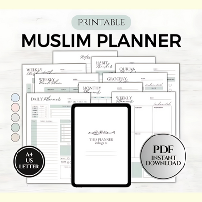 Islamic Planner or Journals