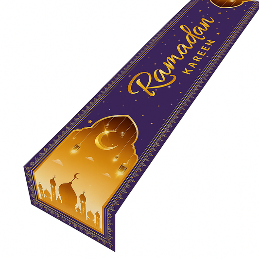 Classic Style Moon Pattern Table Flag