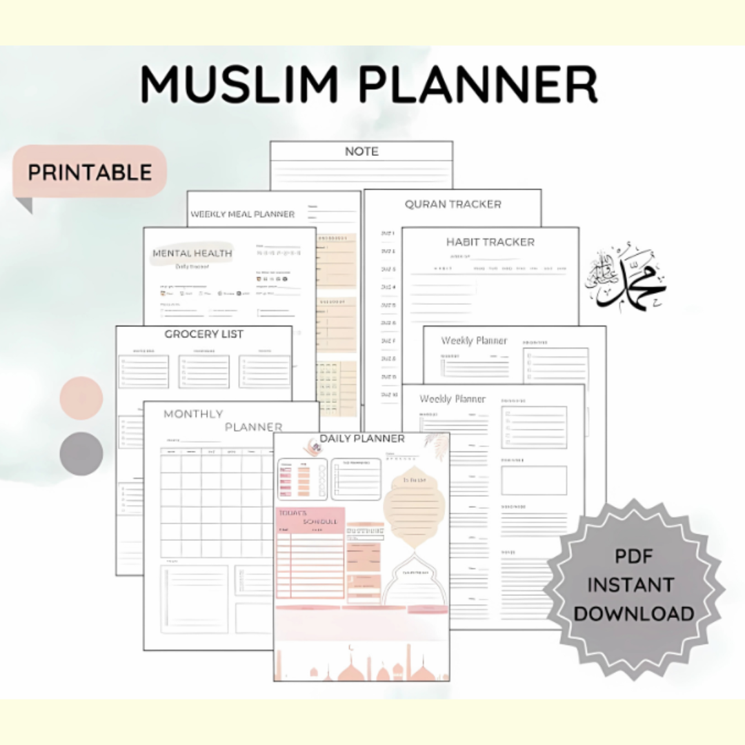 Islamic Planner or Journals