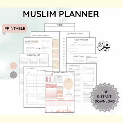 Islamic Planner or Journals