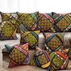 Handmade Ajrak Square Cushion