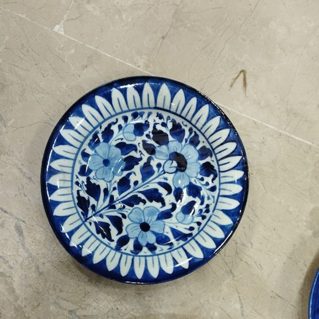Flower Art Wall Hanging Plate