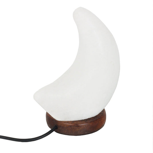 Himalayan Salt Lamp - Moon Light Natural Polished Stone