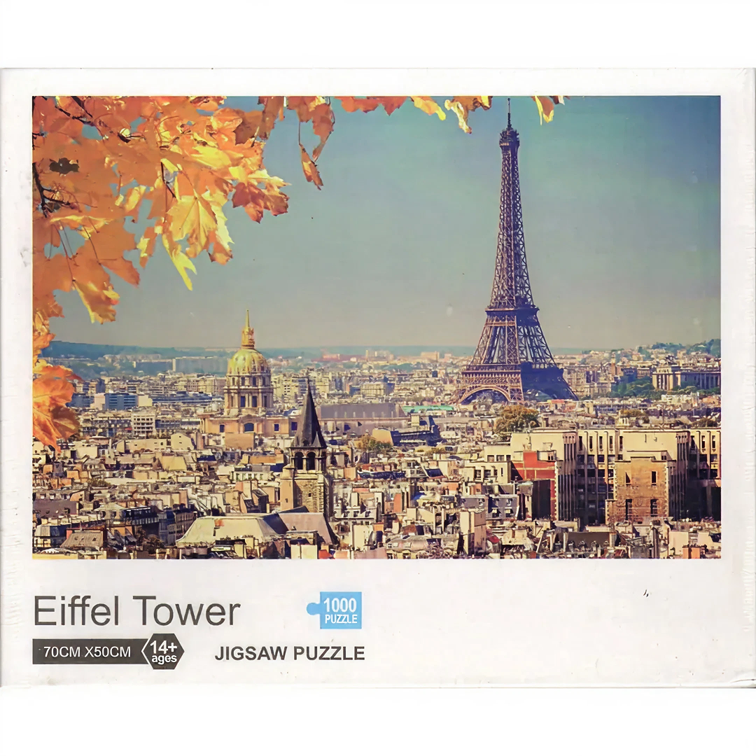 1000 Piece Puzzle – Eiffel Tower
