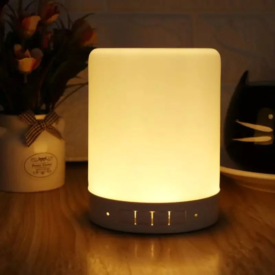 Rechargeable Bluetooth Wireless USB Touch Lamp Speaker