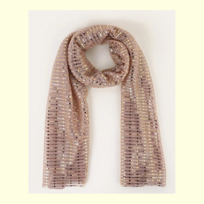 Sequin Decor Scarf