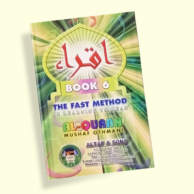 Complete Iqra set (The Fast Method In Learning To Read AL-QURAN MUSHAF OTHMANI)