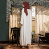 عباية كريمية مطرّزة