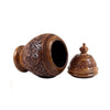 Hand Carved Wooden jar