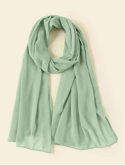 Plain Chiffon Hijab