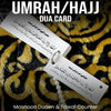 Essential Hajj Dua Cards Pocket Size & Easy to Carry