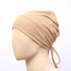 Elastic Hijab Cap Breathable Stretch Band Undercap for Women