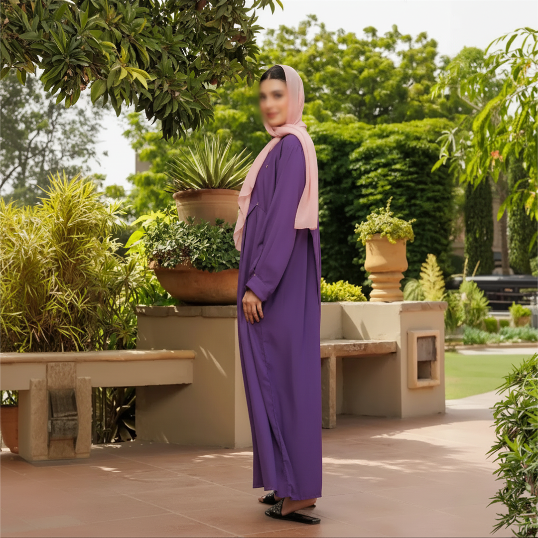 Royal Purple Abaya