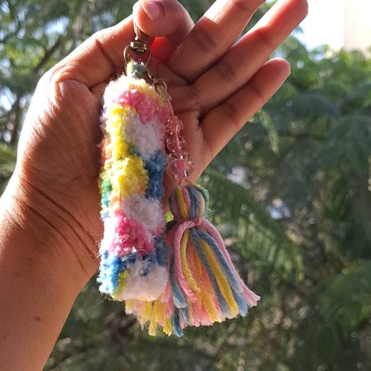 Hand crafted  Keychain(with pearl)