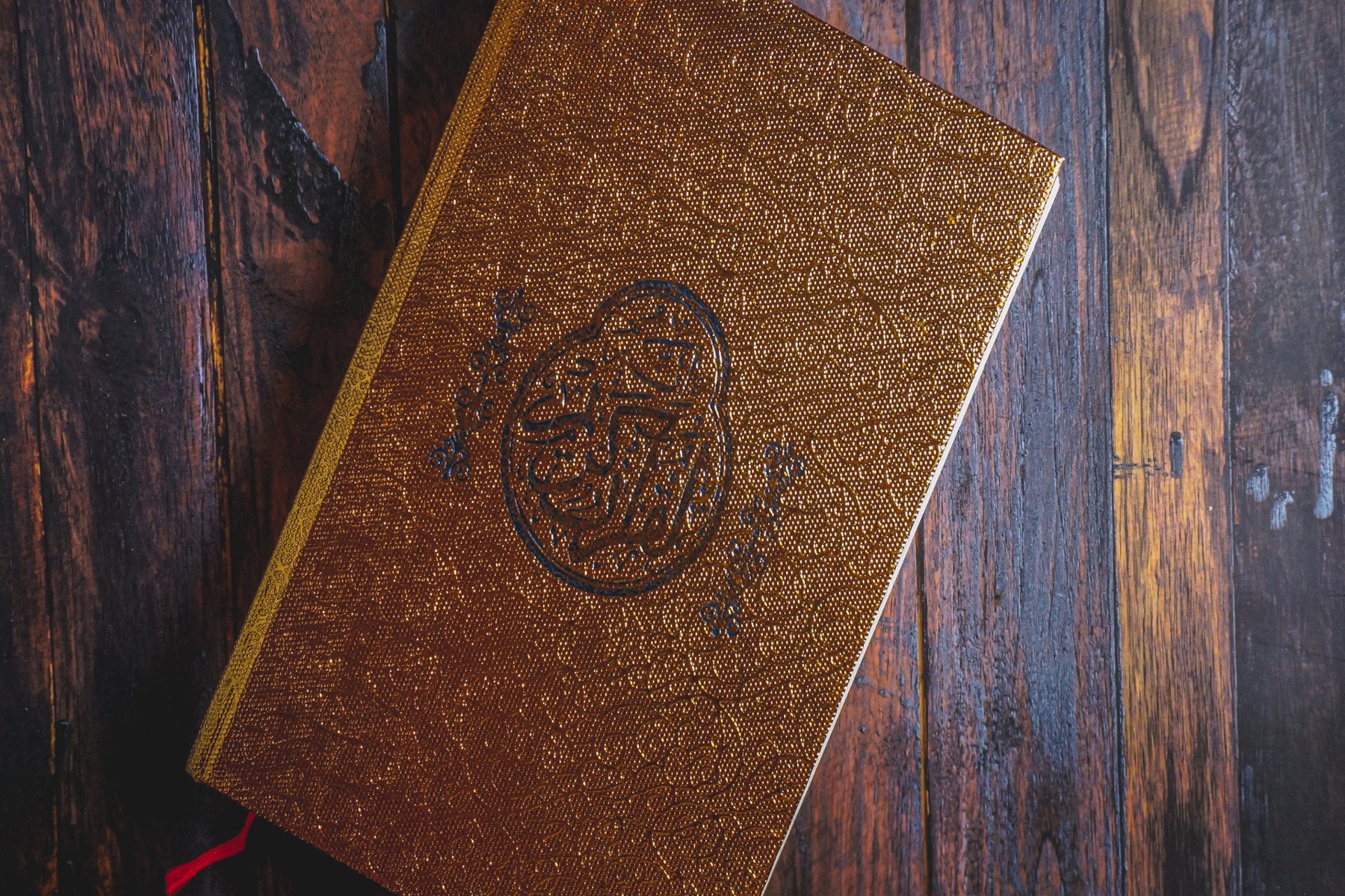 Gold covered Quran